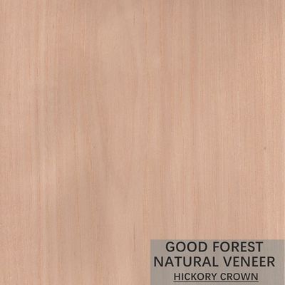 Doğal Hickory Ahşap Kaplama Çift Renk Popüler Dolap Ahşap Kaplama FSC