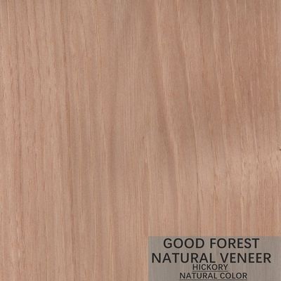 Doğal Hickory Ahşap Kaplama Çift Renk Popüler Dolap Ahşap Kaplama FSC