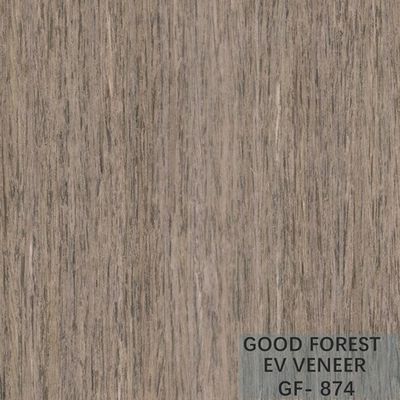 Mühendislik Ahşap Finer Doğal Meşe Tacı Kesimi / Düz Taneler 0.5MM Harika paneller için standart ihracat boyutu NCO-L774/874/7004