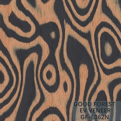 Tasarlanmış Ahşap Kaplama Ağaç Burl Ahşap Kaplama EV 2500*640 mm Boyut