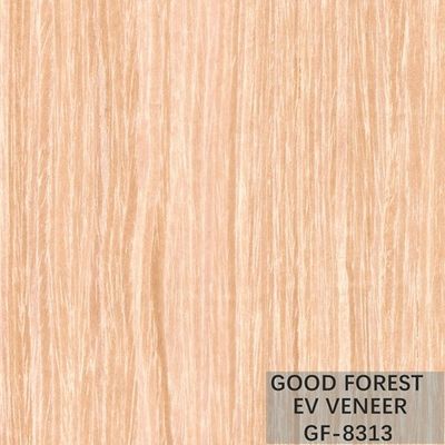 Sarı Yeniden Oluşturulmuş Mühendislik Ahşap Kaplama Kayısı Dolap Yüzü İçin 044S/67/024C/244/8313