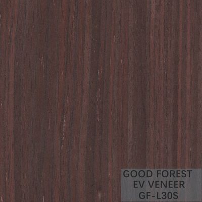 Tasarlanmış Özel Padauk Ahşap Kaplama Dekoratif Sulandırılmış