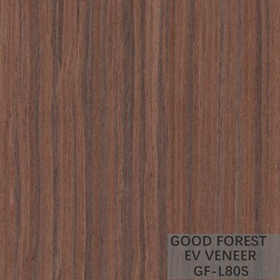 Tasarlanmış Özel Padauk Ahşap Kaplama Dekoratif Sulandırılmış