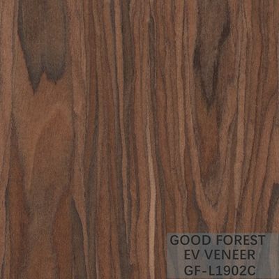 Tasarlanmış Özel Padauk Ahşap Kaplama Dekoratif Sulandırılmış