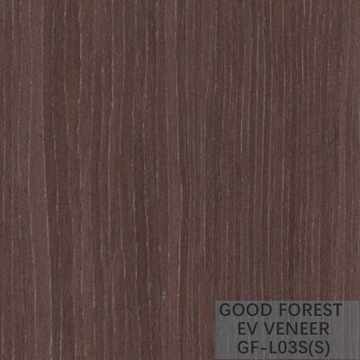 Tasarlanmış Özel Padauk Ahşap Kaplama Dekoratif Sulandırılmış