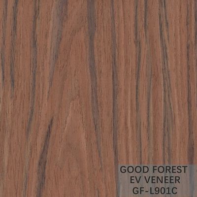 Tasarlanmış Özel Padauk Ahşap Kaplama Dekoratif Sulandırılmış