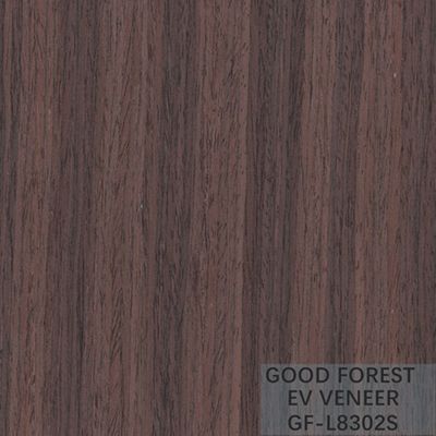 Tasarlanmış Özel Padauk Ahşap Kaplama Dekoratif Sulandırılmış
