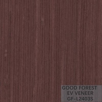 Tasarlanmış Özel Padauk Ahşap Kaplama Dekoratif Sulandırılmış