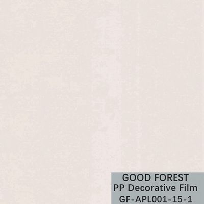 OEM PP Dekoratif Film Saten Taneli Polipropilen Alt Film