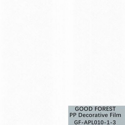 Özelleştirilmiş PP Dekoratif Film 0.12-0.30mm Saf Renk Serisi Matris Tahıl
