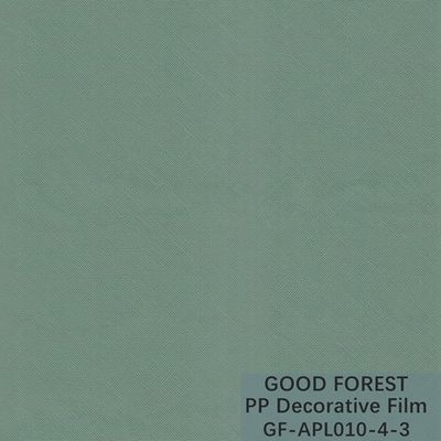 Özelleştirilmiş PP Dekoratif Film 0.12-0.30mm Saf Renk Serisi Matris Tahıl