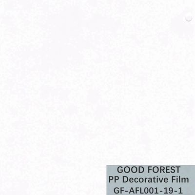 Dekoratif Beyaz Polipropilen Film Parçalanabilir Cilt Hissi Serisi