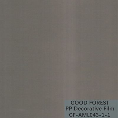 Metal Serisi PP Dekoratif Film 1250mm / 1260mm Genişlik Çekme Tel Tahıl