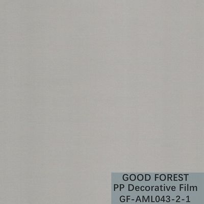 Metal Serisi PP Dekoratif Film 1250mm / 1260mm Genişlik Çekme Tel Tahıl