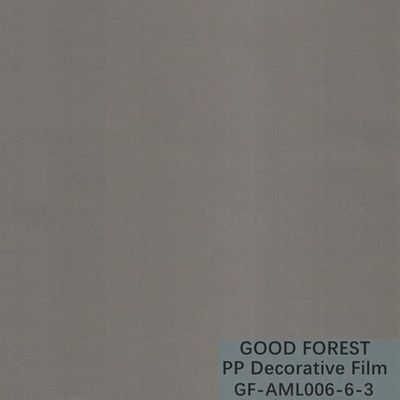 Yatlar PP Dekoratif Film Buzlu Tahıl Metal Serisi Özelleştirilmiş