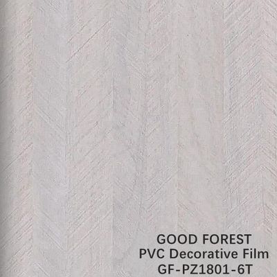 Mobilya Kumaş Tahıl Tipi İyi Akışkanlık İçin Dekoratif PVC Film