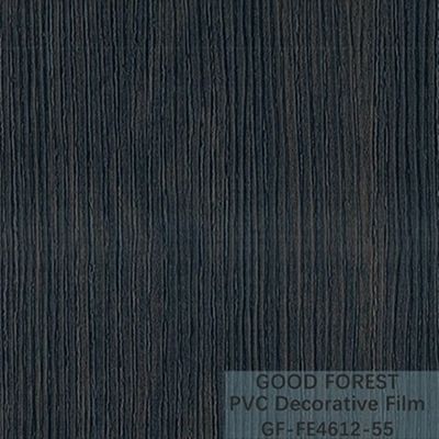 Dekoratif Siyah PVC Film 1260mm - 1330mm Genişlik Ahşap Tahıl