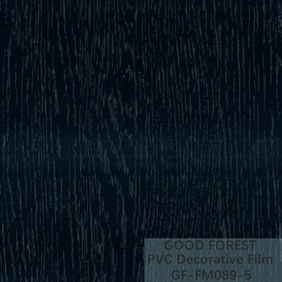 Dekoratif Siyah PVC Film 1260mm - 1330mm Genişlik Ahşap Tahıl