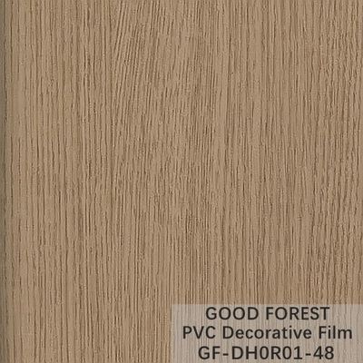 Akışkanlık PVC Dekoratif Film Çizilme Direnci Ahşap Tahıl