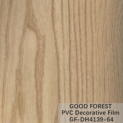 Akışkanlık PVC Dekoratif Film Çizilme Direnci Ahşap Tahıl