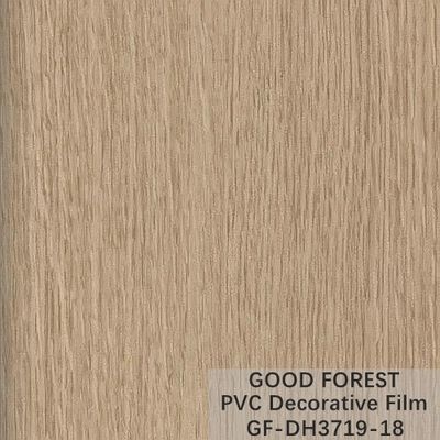 Akışkanlık PVC Dekoratif Film Çizilme Direnci Ahşap Tahıl