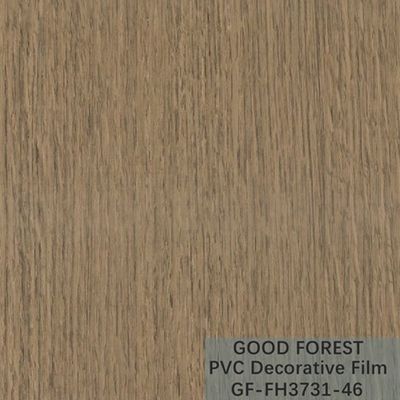 Akışkanlık PVC Dekoratif Film Çizilme Direnci Ahşap Tahıl