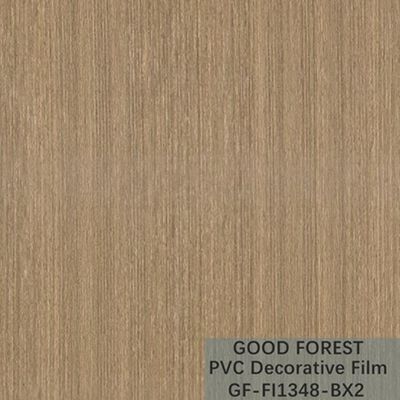 Akışkanlık PVC Dekoratif Film Çizilme Direnci Ahşap Tahıl
