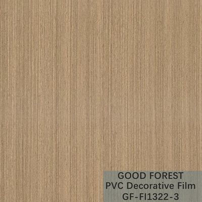Akışkanlık PVC Dekoratif Film Çizilme Direnci Ahşap Tahıl