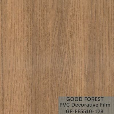 Akışkanlık PVC Dekoratif Film Çizilme Direnci Ahşap Tahıl
