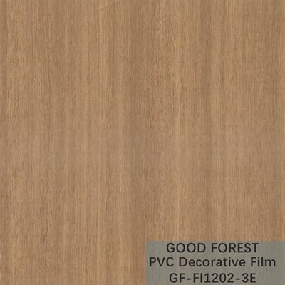 Akışkanlık PVC Dekoratif Film Çizilme Direnci Ahşap Tahıl