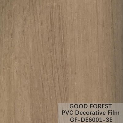 Akışkanlık PVC Dekoratif Film Çizilme Direnci Ahşap Tahıl