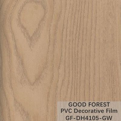 Akışkanlık PVC Dekoratif Film Çizilme Direnci Ahşap Tahıl