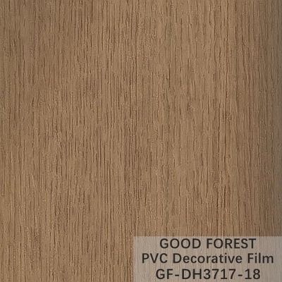 Akışkanlık PVC Dekoratif Film Çizilme Direnci Ahşap Tahıl