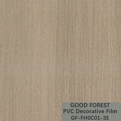 Trafik PVC Dekoratif Film 0.25 - 0.60mm Kalınlık Ahşap Tahıl