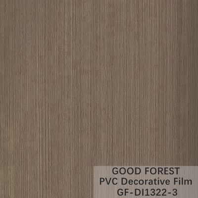 Bölme PVC Dekoratif Film 0.25mm - 0.60mm Kalınlık Koyu Gri Renk