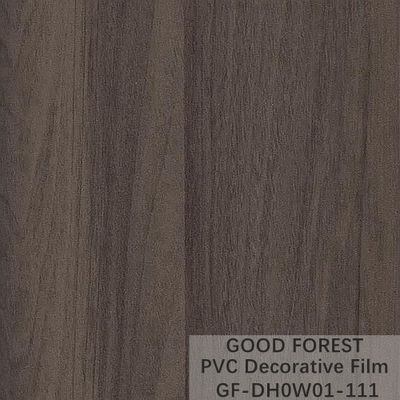 Bölme PVC Dekoratif Film 0.25mm - 0.60mm Kalınlık Koyu Gri Renk