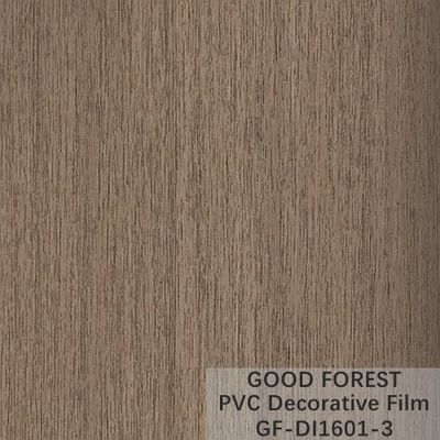 Bölme PVC Dekoratif Film 0.25mm - 0.60mm Kalınlık Koyu Gri Renk