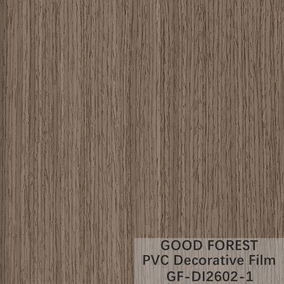 Bölme PVC Dekoratif Film 0.25mm - 0.60mm Kalınlık Koyu Gri Renk