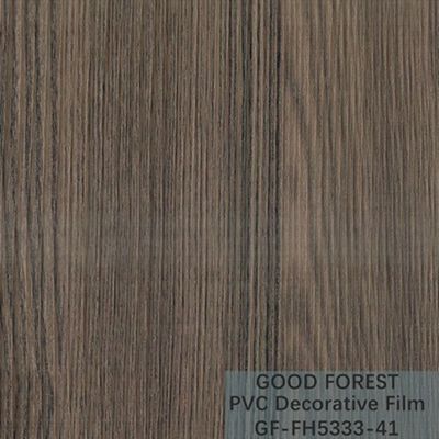 Bölme PVC Dekoratif Film 0.25mm - 0.60mm Kalınlık Koyu Gri Renk