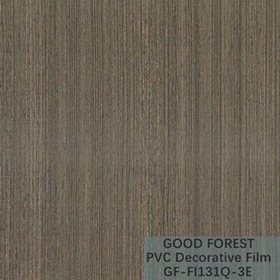 Bölme PVC Dekoratif Film 0.25mm - 0.60mm Kalınlık Koyu Gri Renk