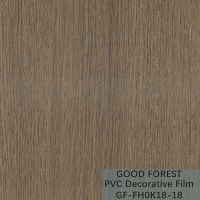 Bölme PVC Dekoratif Film 0.25mm - 0.60mm Kalınlık Koyu Gri Renk