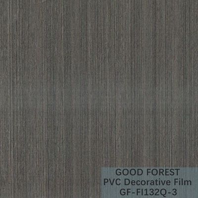 Bölme PVC Dekoratif Film 0.25mm - 0.60mm Kalınlık Koyu Gri Renk