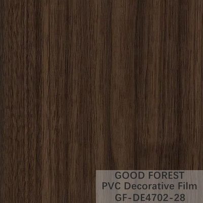 Ahşap Tahıl Koyu Ahşap Film Dekoratif 0.25mm - 0.60mm Kalınlık