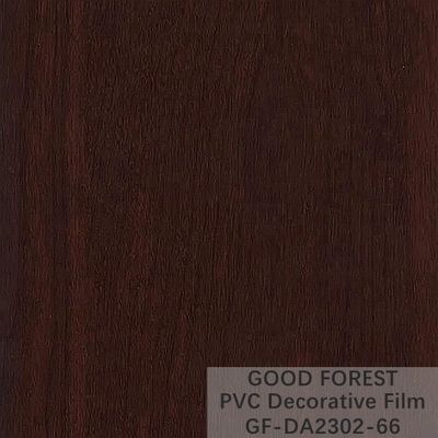Ahşap Tahıl Koyu Ahşap Film Dekoratif 0.25mm - 0.60mm Kalınlık