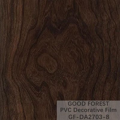 Ahşap Tahıl Koyu Ahşap Film Dekoratif 0.25mm - 0.60mm Kalınlık