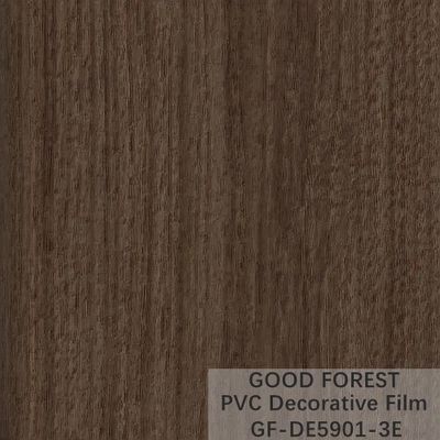 Ahşap Tahıl Koyu Ahşap Film Dekoratif 0.25mm - 0.60mm Kalınlık