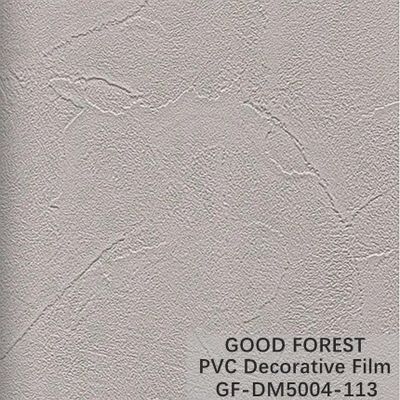 0.25 - 0.60mm Kalınlıklı Dolaplar Mermer PVC Film Tahıl