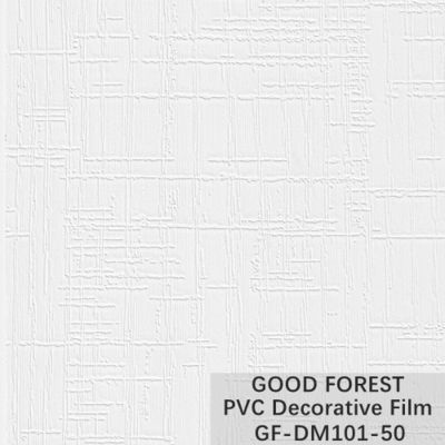 0.25 - 0.60mm Kalınlıklı Dolaplar Mermer PVC Film Tahıl