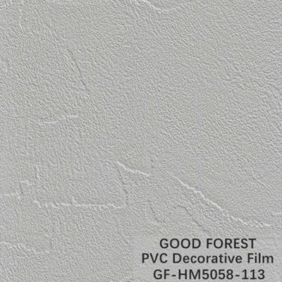 0.25 - 0.60mm Kalınlıklı Dolaplar Mermer PVC Film Tahıl