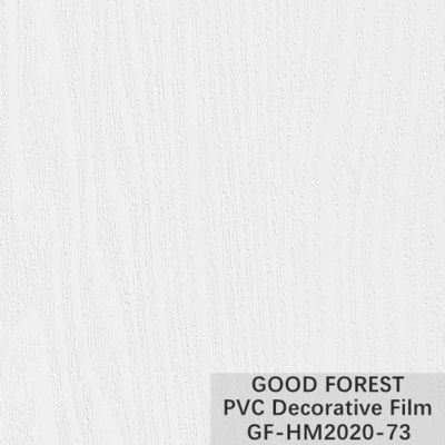 Kabine Ahşap Tahıl PVC Dekoratif Film Saf Renk Kabarma